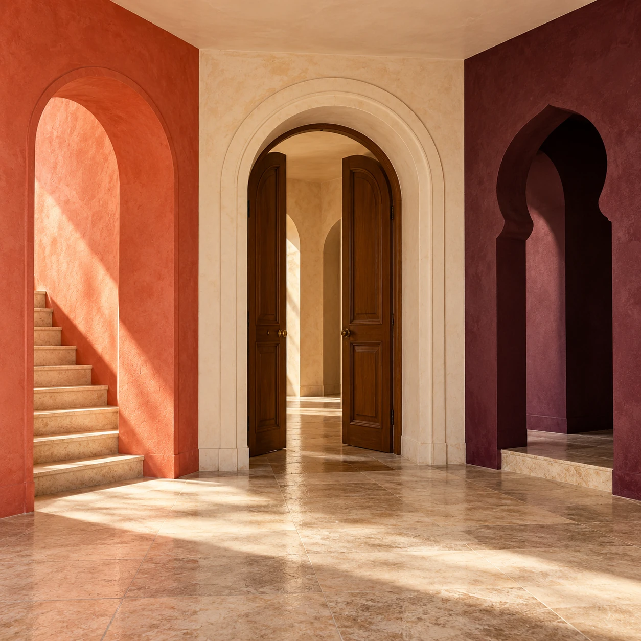 Geometric door portals